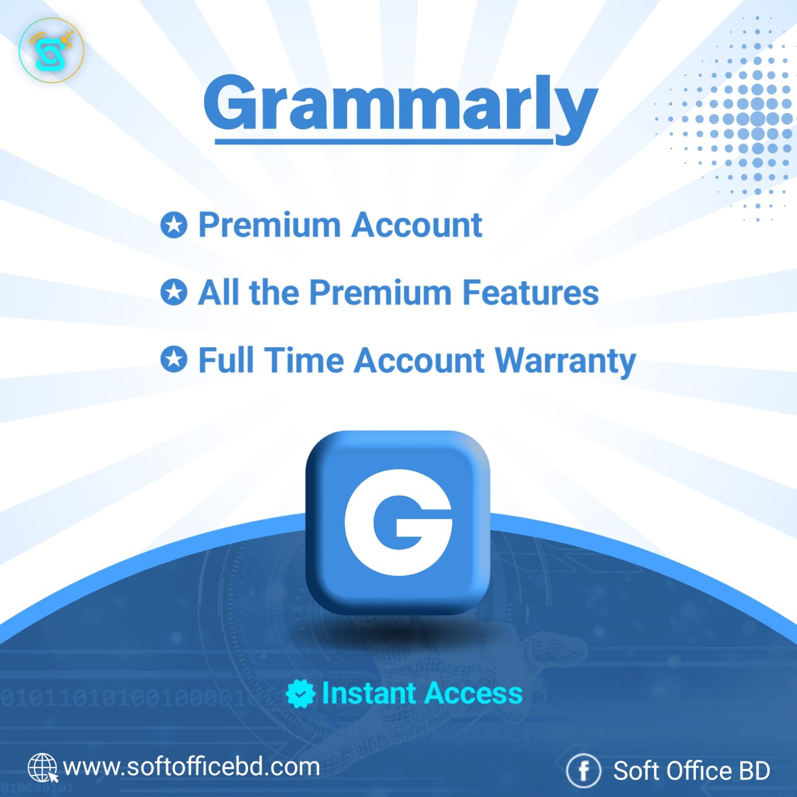 Grammerlly Premium (1 Year)